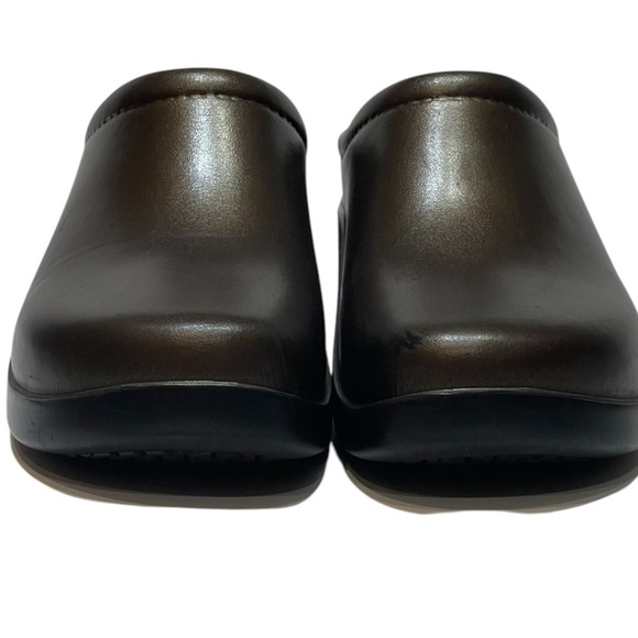 KLOGS Edge Footwear Chestnut Brown Clog SZ 7 - Picture 3 of 12